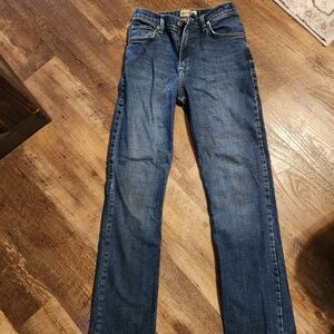 Wrangler 20X Boys Blue Jeans 16 Slim